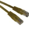 Kabel Patchcord Utp5 0,5M Żółty