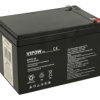 Akumulator; kwasowy bezobsługowy AGM; LP12-12; 12V; 12Ah; 151x98x96(100)mm; konektor 6,3 mm; VIPOW; 3,96kg