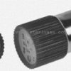 Ba9s LED 24V żółta AC /DC Fi.10x23 chip