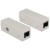 Delock 62619 RJ45 Networks Adapter [1x RJ45 socket - 1x RJ45 socket] Grey