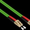 LW-820LC5 Duplex Jumper OM5 50/125µ LC/LC, LSZH, 20m, green