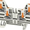 Through terminal block, push-in connection, 2.5 mm², 24 A, 8 kV, light gray, 2847560000