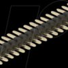 66687 Pin header 20 pin, pitch 1.27 mm, 1-row, straight, 5 pieces