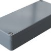 Aluminum enclosure, (L x W x H) 150 x 64 x 34 mm, silver gray (RAL 7001), IP66, 010615030