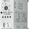 Multifunction time relay, 0.1 s to 24 h, 6 functions, 1 Form C (NO/NC), 24-240 V AC/DC, 8 A/250 VAC, 80.51.0.240.P000