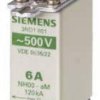 Siemens 3ND1801 Bezpiecznik użytkowy Rozmiar bezpiecznika = 0 6 A 500 V 3 szt.