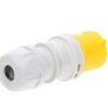 Wtyczka Przenośna 16A 3P 110V Żółta Ip44 Shark 013-4
