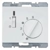 K.1 Regulator temperatury pomieszczenia 24V z zestykiem zwiernym elementem centralnym i łącznikiem śnieżnobiały 20317109