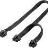 Kabel zasilający 8-pinowy męski do podwójnego 6+2 męskiego dla PCIe