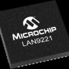 16-bit Non-PCI 10/100 Ethernet Controller, VFQFN-56, Microchip LAN9221I-ABZJ