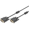 Digitus AK-320101-100-S DVI-D Dual Link Cable 24+1-pin M/M 10m Blk Ferrite Core