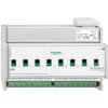 KNX Aktor załączający REG-K 8x 16 A jasnoszary z uruchomieniem ręcznym i detekcją prądu MTN647895 SCHNEIDER ELECTRIC