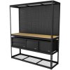 Sealey APMWBCOMBO1 Heavy-Duty Modular Workbench & Racking Kit - 3 Storage Units