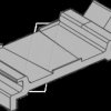 1310-1-ADAPTER Adapter for TTL 1310-1 straight-through / patch cable connector