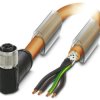 Phoenix Contact Kabel siłownika czujnika Złącze A Złącze M12 4 długość 1.5 m Rodzaj A Żeńskie Złącze B Wolny koniec