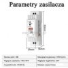 Zasilacz impuslowy, szyna DIN ( 24V 0,63A 15W )