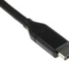 Kabel USB Złącze A USB C Złącze B USB C dł. 1m Przewód USB USB 3.1 kolor: Czarny