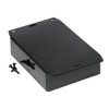 1591GF2BK Hammond Multipurpose Black FRABS Enclosure Flanged Base 120.5 x 93.5 x 34mm