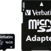 Verbatim MICRO SDHC 16GB CL 10 ADAP microSDHC 16 GB Class 10 zaw. kartę pamięci SD