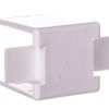 Łącznik prosty do kanałów kablowych GU 15x17 biały /2szt/ ECGU1517B