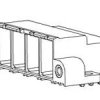 Molex 394260004 Terminal PCB Ilość styków 4 1 szt.