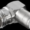 F socket to IEC-socket, angled at 90°