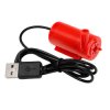 Mini Pompa do Wody z Kablem USB - DC 5V - Zanurzeniowa - Pompka Czerwona