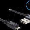 83382 EASY-USB 2.0 A plug angled > micro-B plug, 1 m