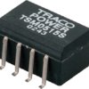 DC converter, 4.5-5.5 VDC, 1 W, 1 output, 12 VDC, 80 % efficiency, TSM 0512S
