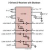 5V Low Power RS232 Transceiver with Shutdown