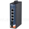 IDGPS-C1042GP+-BT, Switch niezarządzalny, 4x 100/1G/2.5G RJ-45 PoE + 2x1000/10G SFP