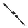 Kabel przemysłowy konfekcjonowany ze złączem Złącze M12 długość 3.3m Rodzaj A Żeńskie Złącze B Złącze M12