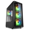 Sharkoon TK4 RGB | Midi Tower Case | Zwart
