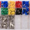 Cable connector assortment, crimp connector, 850 pieces, 22C423