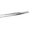 Assembly tweezers, uninsulated, antimagnetic, stainless steel, 120 mm, 578.SA.1