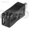 Wtyk miniUSB - gniazdo MicroUSB przejściówka