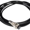 Indukcyjny czujnik zbliżeniowy M12 x 1 RS PRO Zabezpieczenie przed wlewaniem długość 44 mm Cylindryczny NPN 8 mm 30 V dc