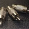Adapter gniazdo F / wtyk RCA