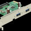 89391 Delock PCI Express card > 2 x USB 3.0