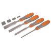 Avit AV10010 Wood Chisel Set - 4 piece set: 6.5, 13, 19 & 25mm