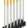 Pin header, 12 pole, pitch 2.54 mm, straight, black, SL223012S