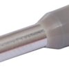 Insulated wire end ferrule, 4.0 mm², 9 mm long, gray, 22C430