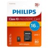 Karta microSD PHILIPS 16GB cl10 U1