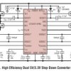 High Efficiency, 2-Phase Synchronous Step-Down Switching Regulator