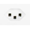 Gniazdo elektryczne Szwajcarski typu J Montaż wpuszczany Steffen 16A