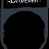 ZBY0123 Legend holder 30x40 mm with sign 8x27 mm with REARMEMENT sign