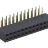 PS-D-26K Gniazdo PS do druku 2x13 pin (do listew PH 2.54), dwurzędowe, katowe