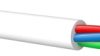 PVC LED cable LEDotronic 4/1, RGBW 5-wire, unshielded, white, 424051101