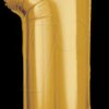 9906266 AMSCAN foil balloon, number 1, gold