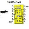 Układ cyfrowy 74HCT74/SMD